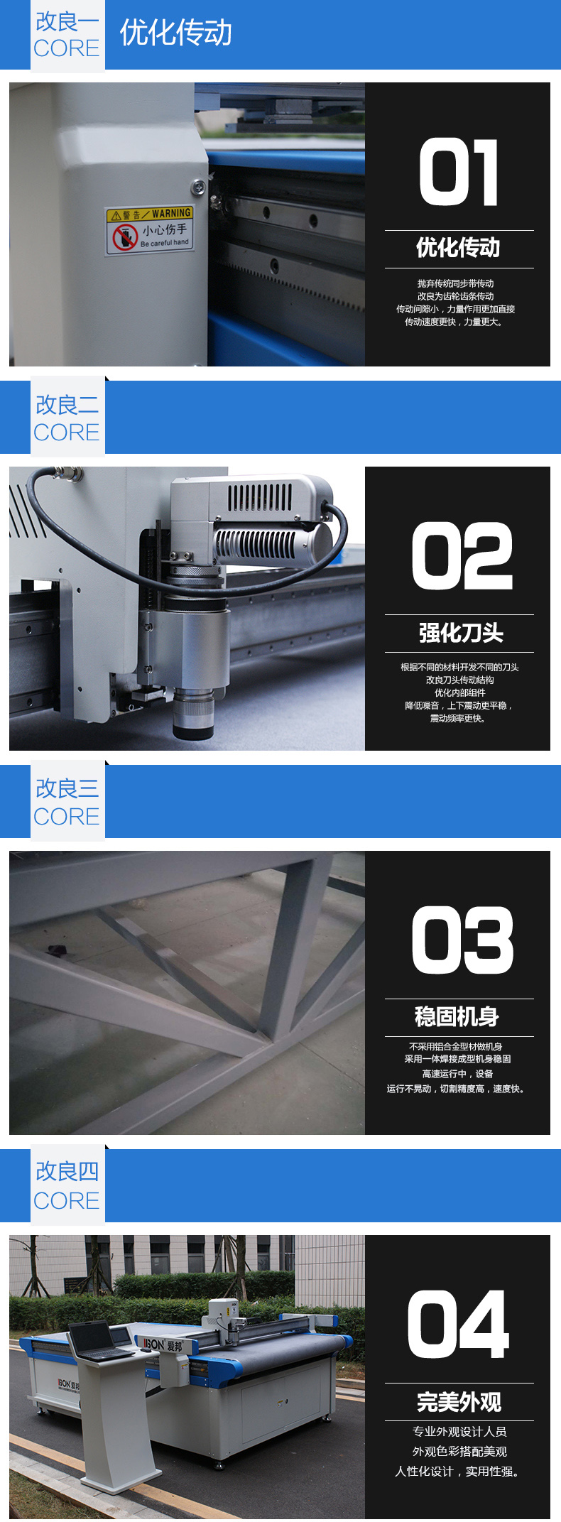 全自動(dòng)振動(dòng)刀切割機(jī)